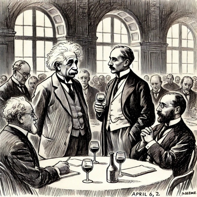 Rencontre Einstein Langevin 1922